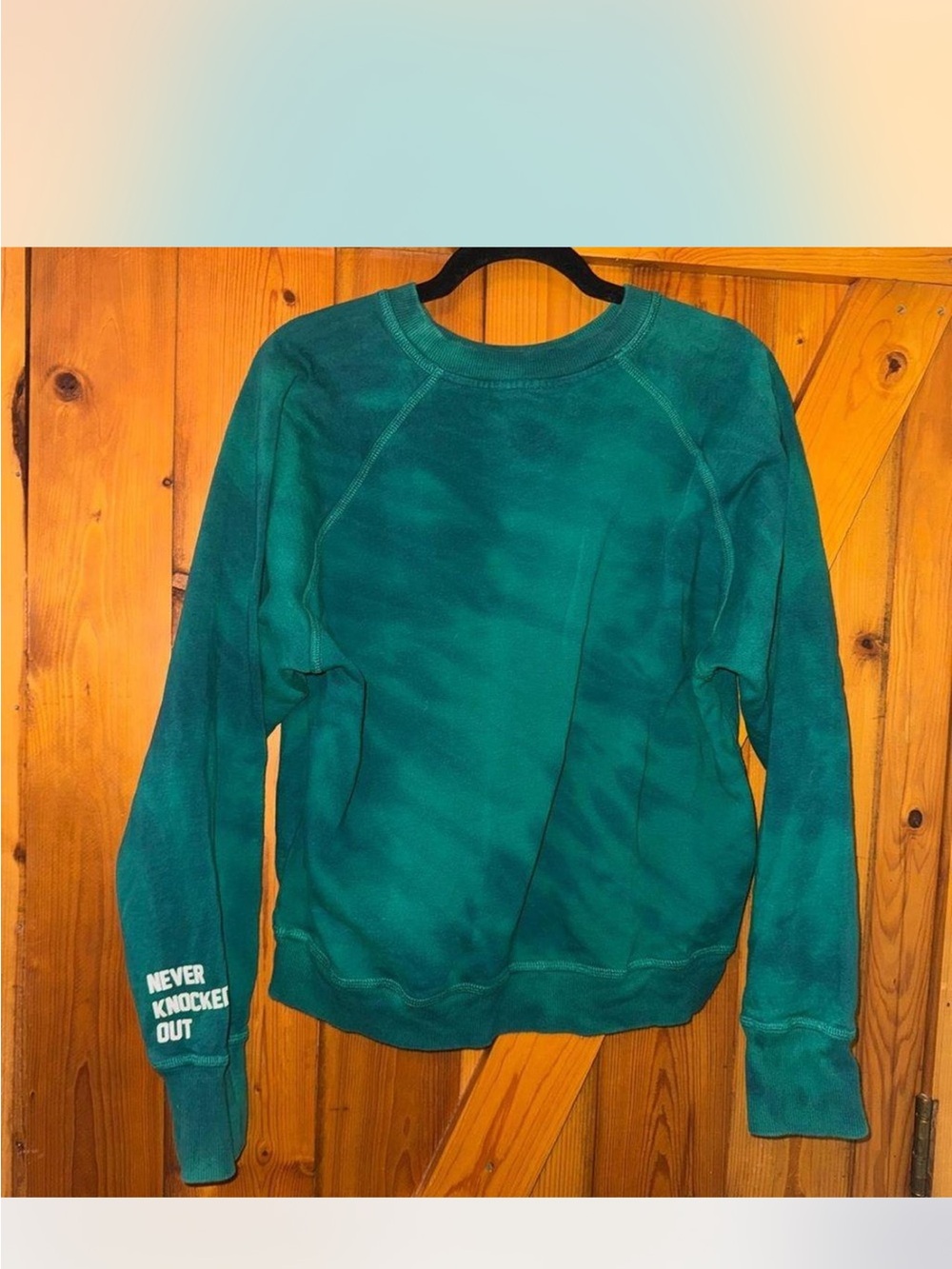 Peloton Teal Crewneck Sweatshirt - Women's Pullover